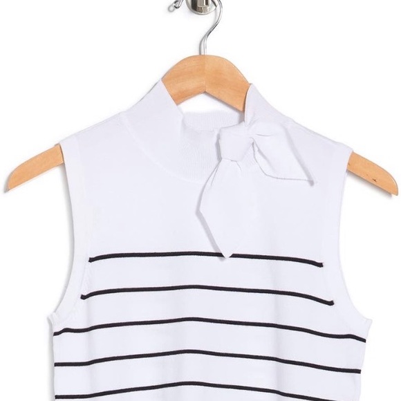 Laundry by Shelli Segal Bow Tie Moc Knit NWT - Picture 6 of 9